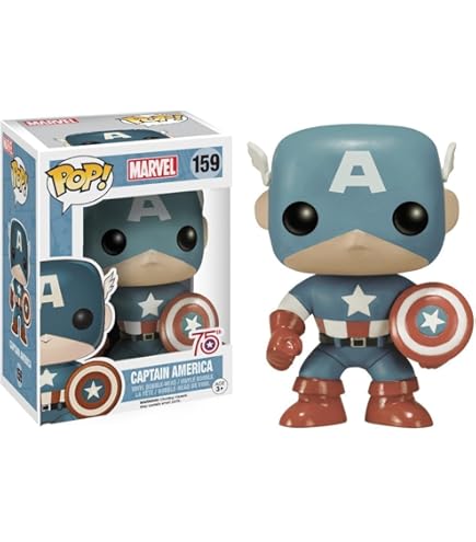 Amazon.com: Funko 024964 Pop Marvel: Captain America with